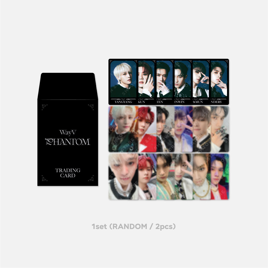 WayV Phantom Official Merchandise - Random Trading Card Set